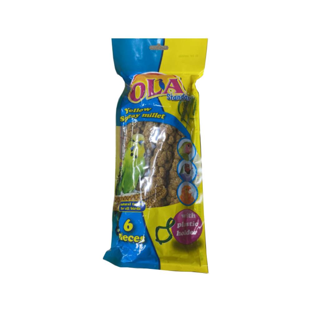 OLA Standard Yellow Spray Millet 6pcs