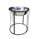 Ohmypet Elevated Stainless Steel Bowl - D 22cm