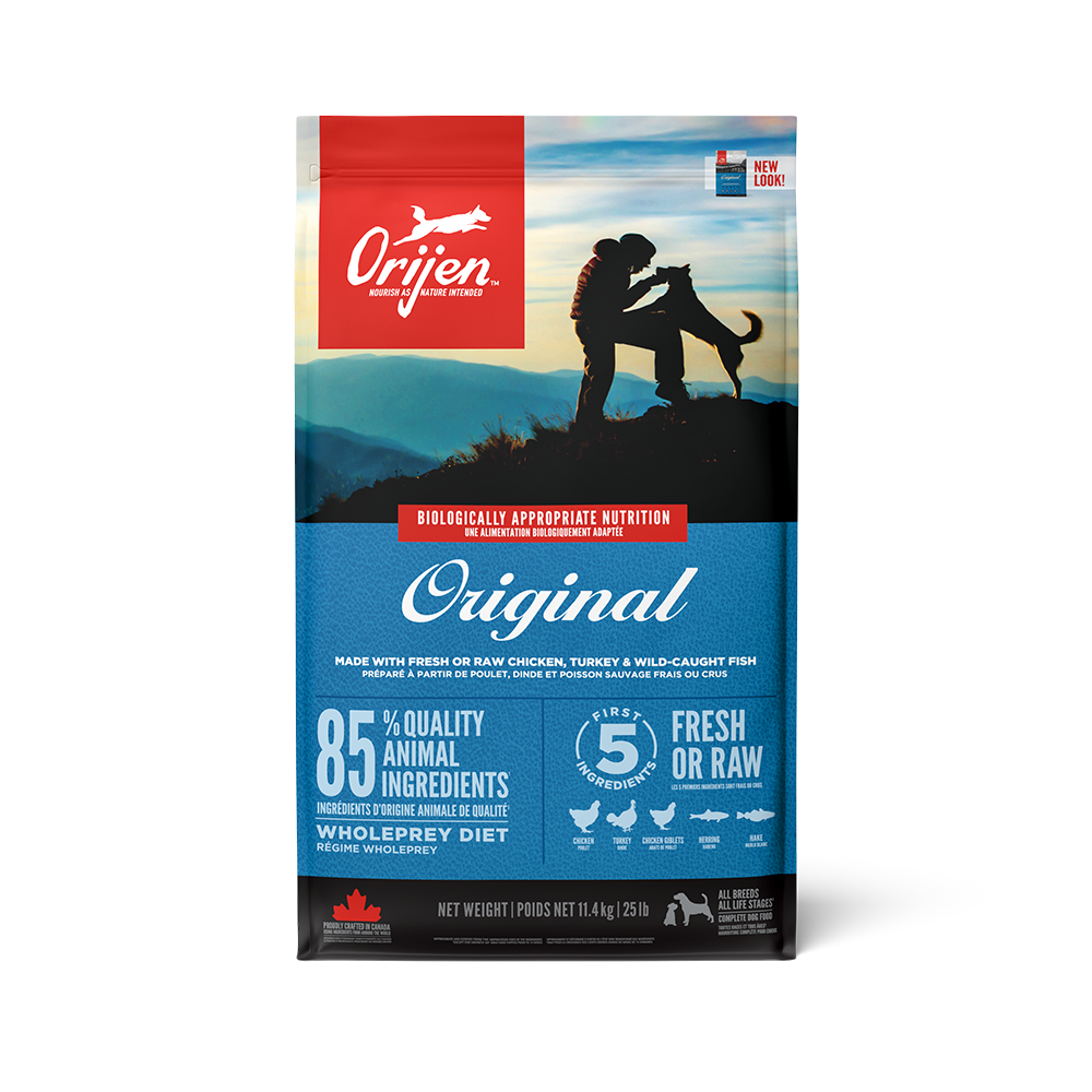 Orijen Whole Prey Diet Adult Original Dry Dog Food 11.4kg