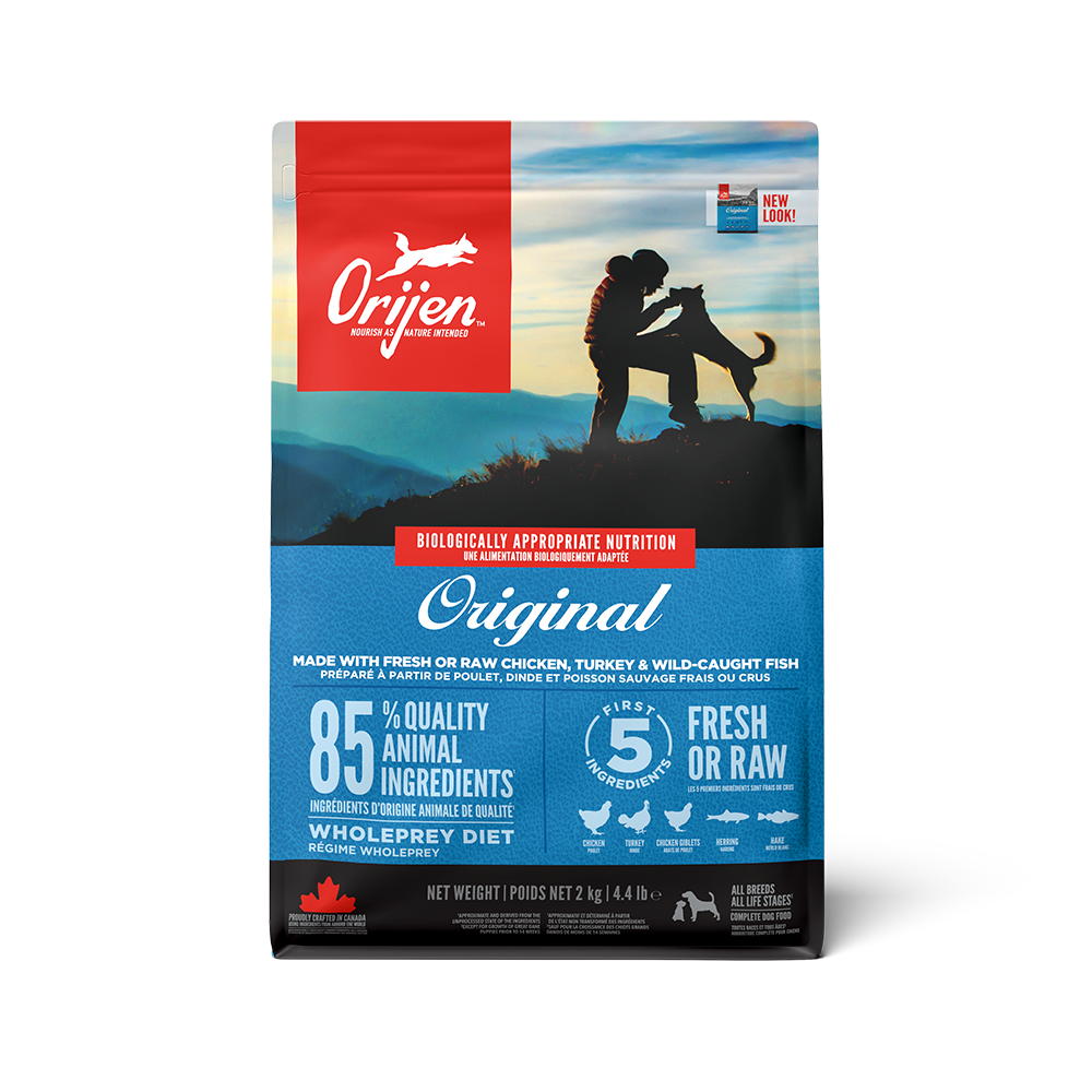 Orijen Whole Prey Diet Adult Original Dry Dog Food 2kg