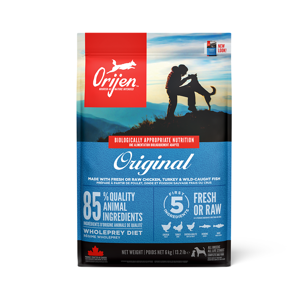 Orijen Whole Prey Diet Adult Original Dry Dog Food 6kg