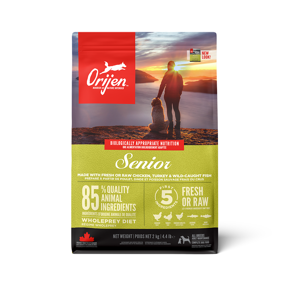 Orijen Whole Prey Diet Senior Dry Dog Food 2kg