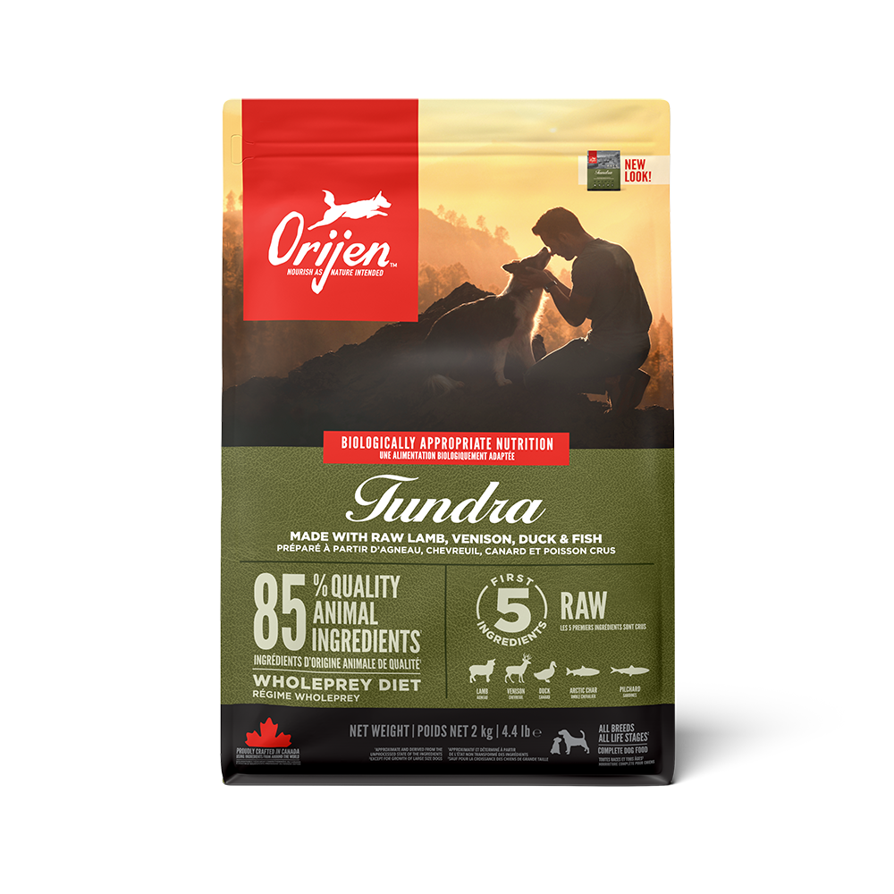 Orijen Whole Prey Diet Tundra Formula Dry Dog Food 2kg