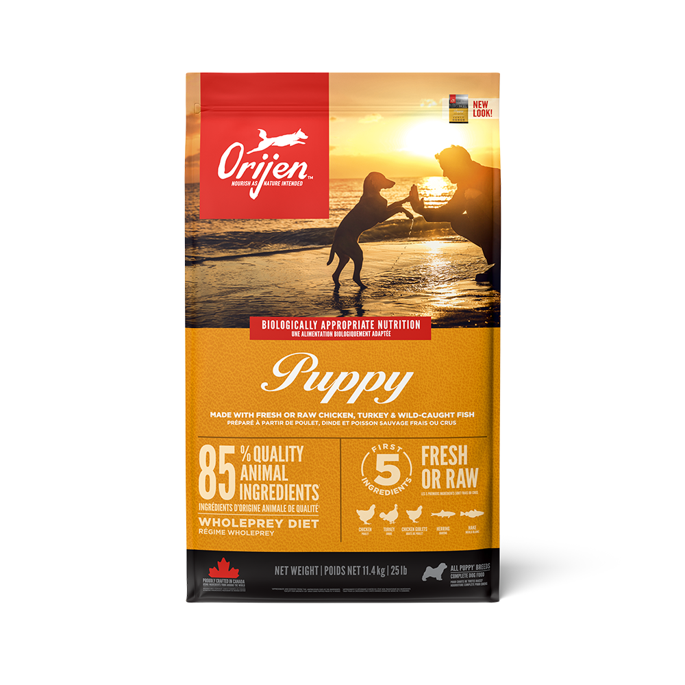 Orijen Whole Prey Diet Puppy Formula Dry Dog Food 11.4kg
