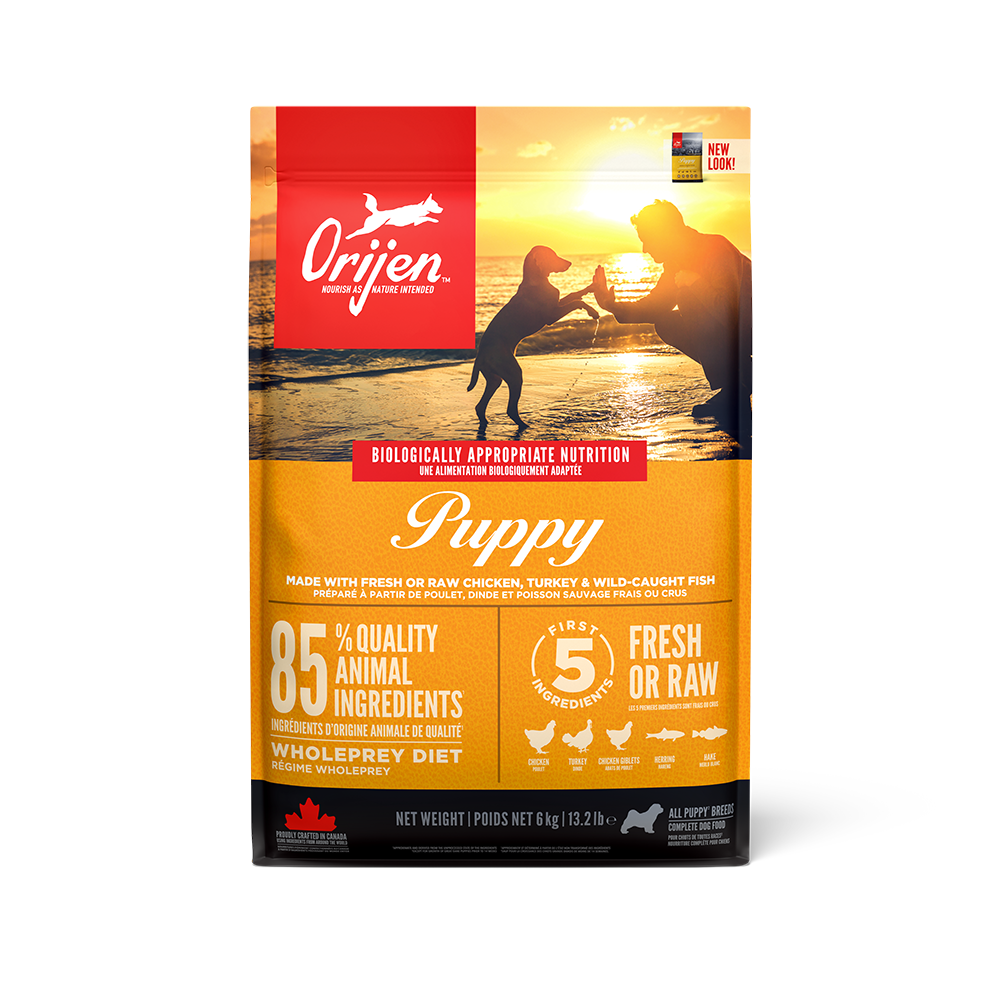 Orijen Whole Prey Diet Puppy Formula Dry Dog Food 6kg