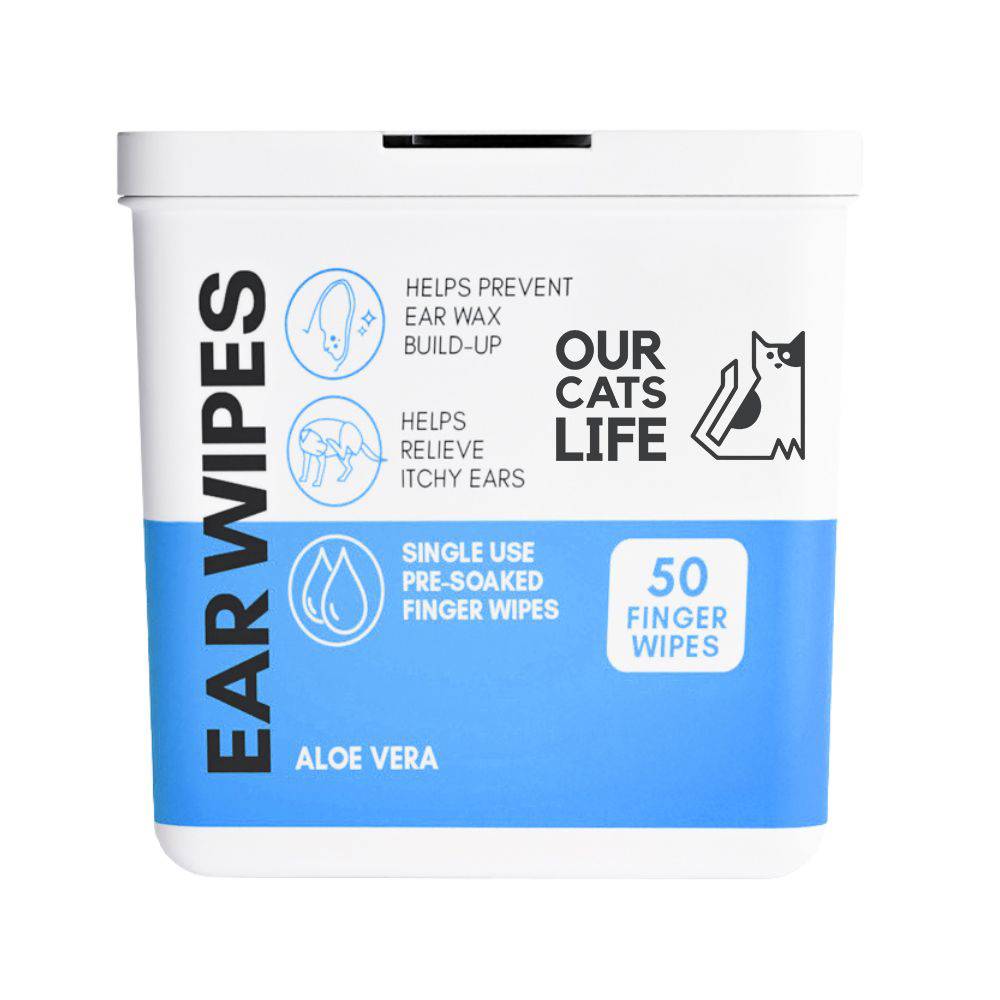 OurCatsLife Ear Cleaning Wipes 50pcs
