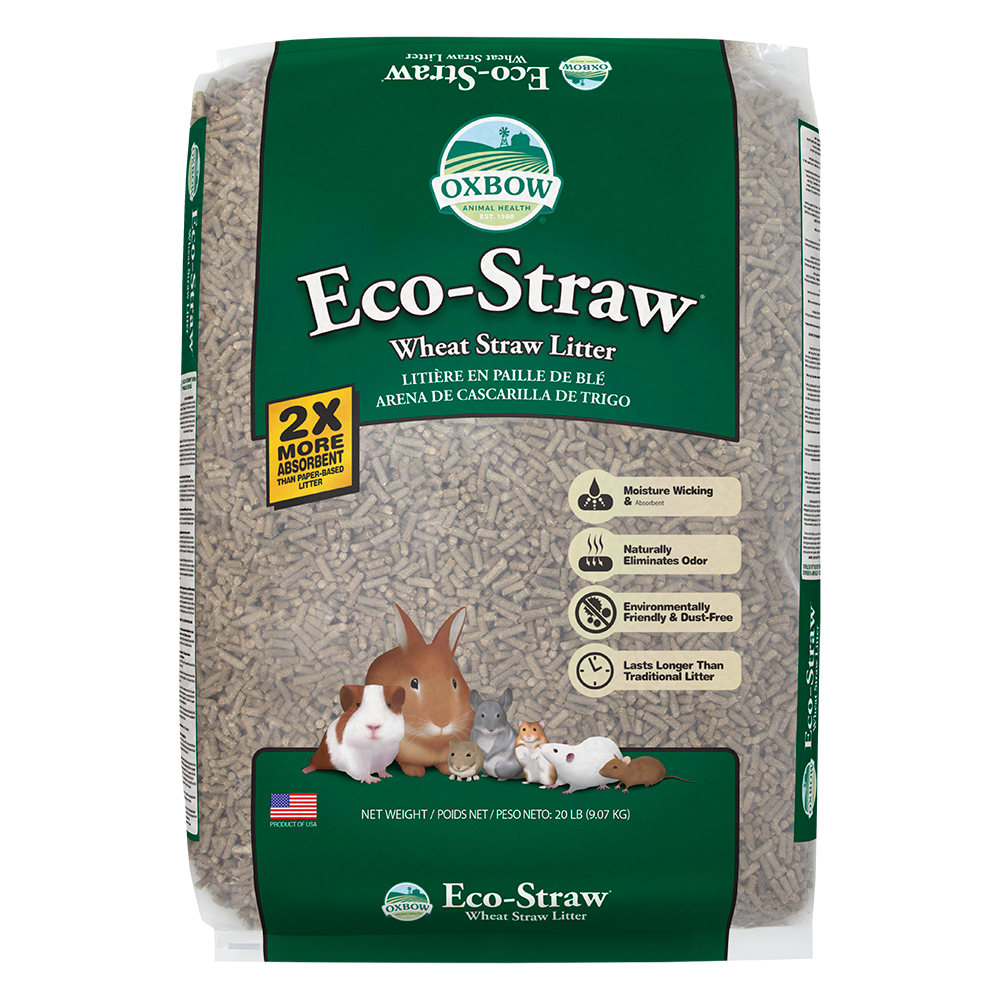 Oxbow Eco-Straw Litter for Small Animals 20lb