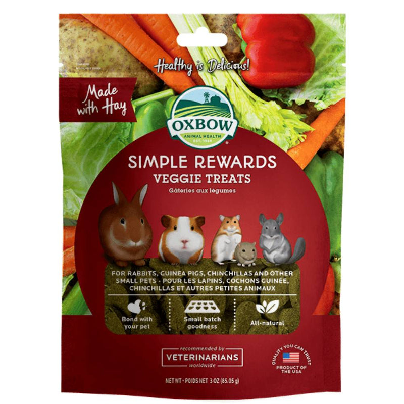 Oxbow Simple Rewards - Veggie Treats 60g