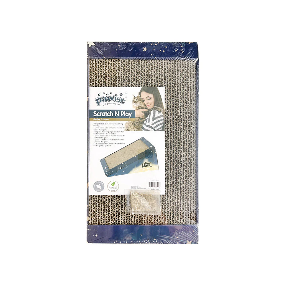 Pawise Cat Scratcher Scratch-N-Play 33.5cm x 5.5cm