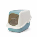 Pee Wee EcoHus Marlin Blue/Cream cat litter box