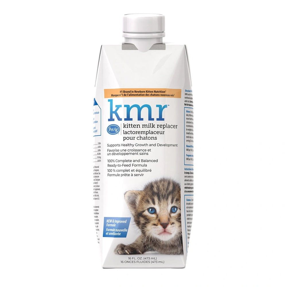 PetAg KMR Milk Replacer Liquid for Cats & Kittens 16oz