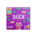 *FROZEN* PetCubes Cat Raw Duck 1.28kg (4 x 320g)