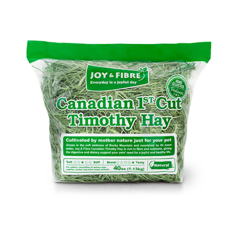 Pet Link Joy & Fibre Canadian 1st Cut Timothy Hay 40oz