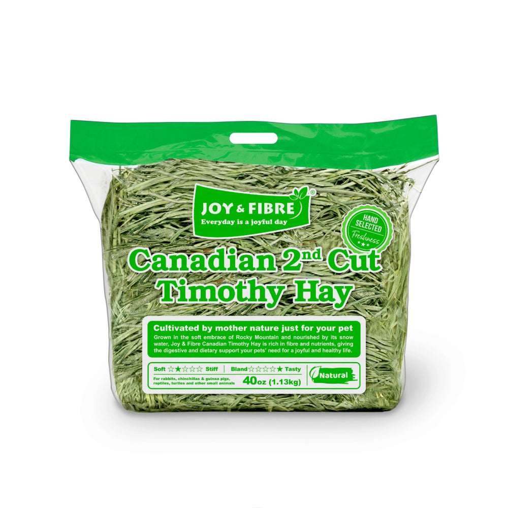 Pet Link Joy & Fibre Canadian 2nd Cut Timothy Hay 40oz