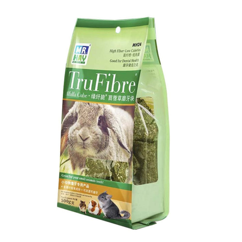 Pet Link Mr Hay TruFibre Alfalfa Cubes 500g