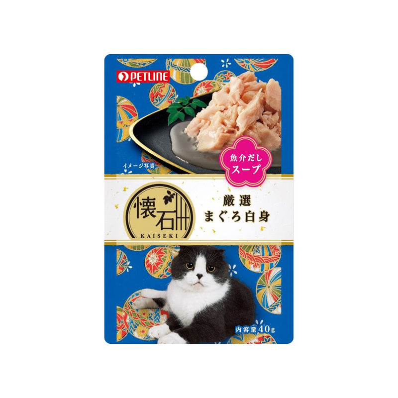 Petline Cat Kaiseki Pouch Selected Maguro White Meat 40g