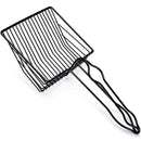 Pets Workshop Cat Litter Scoop Black Metal 32cm x 14.5cm