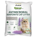 Platinum Choice Natureal Antimicrobial Bentonite Cat Litter - Lavender 10L