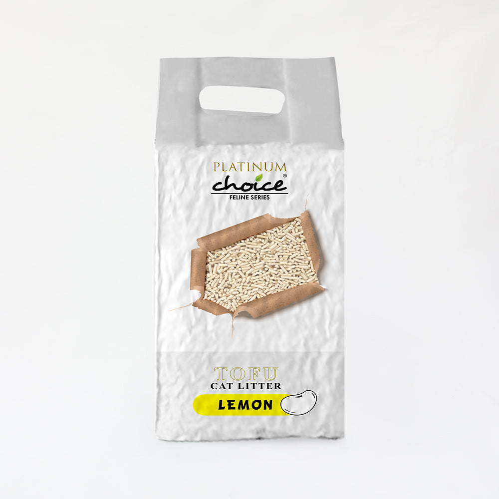 Platinum Choice Tofu Cat Litter Lemon 7L