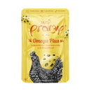 Pramy Omega Plus Chicken Meat Topping Cheese in Jelly Pouch Cat Food 70g