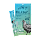 Pramy Cat Treat Skin & Coat Chicken with Shrimp Smoothie cat treat 14g x 4pcs pack