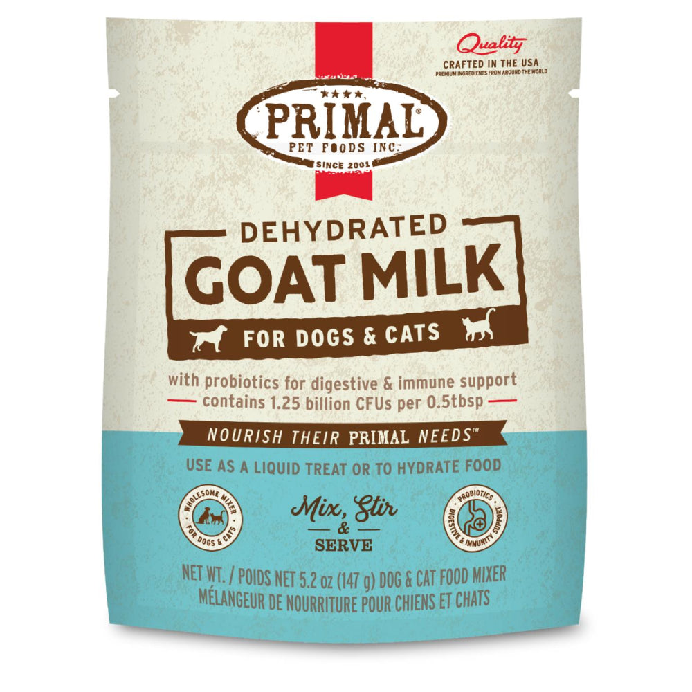 Primal Dog & Cat Dehydrated Goat Milk with Probiotics 5.2oz