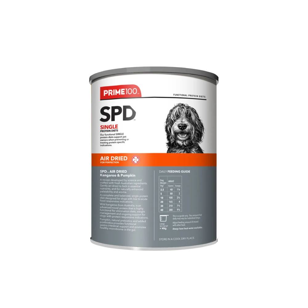 Prime100 Dog Sk-D Air Air-Dried Kangaroo Pumpkin 600g (EXPIRY 29 AUG 2026)