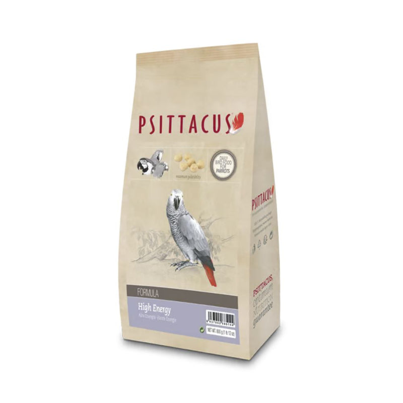 Psittacus Formula Daily Bird Food For Parrots High Energy 800g