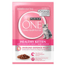 Purina One Healthy Kitten Chicken in Gravy Pouch Cat Food 70g