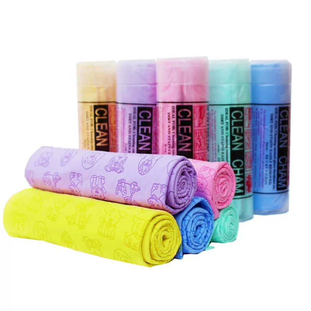 QY Pet Towel PVA 66x43cm (Random Colours)