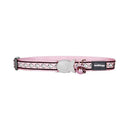 Red Dingo Cat Reflective Collar Pink
