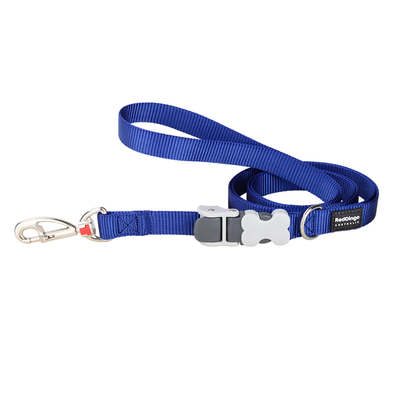 Red Dingo Dog Super Lead Classic Navy 20mm