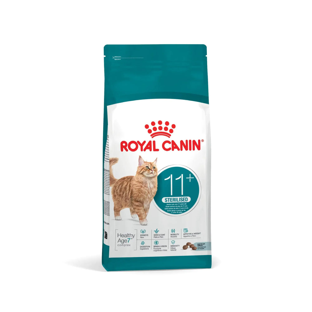Royal Canin Feline - Senior Ageing Sterilised 11+ Dry Cat Food 400g