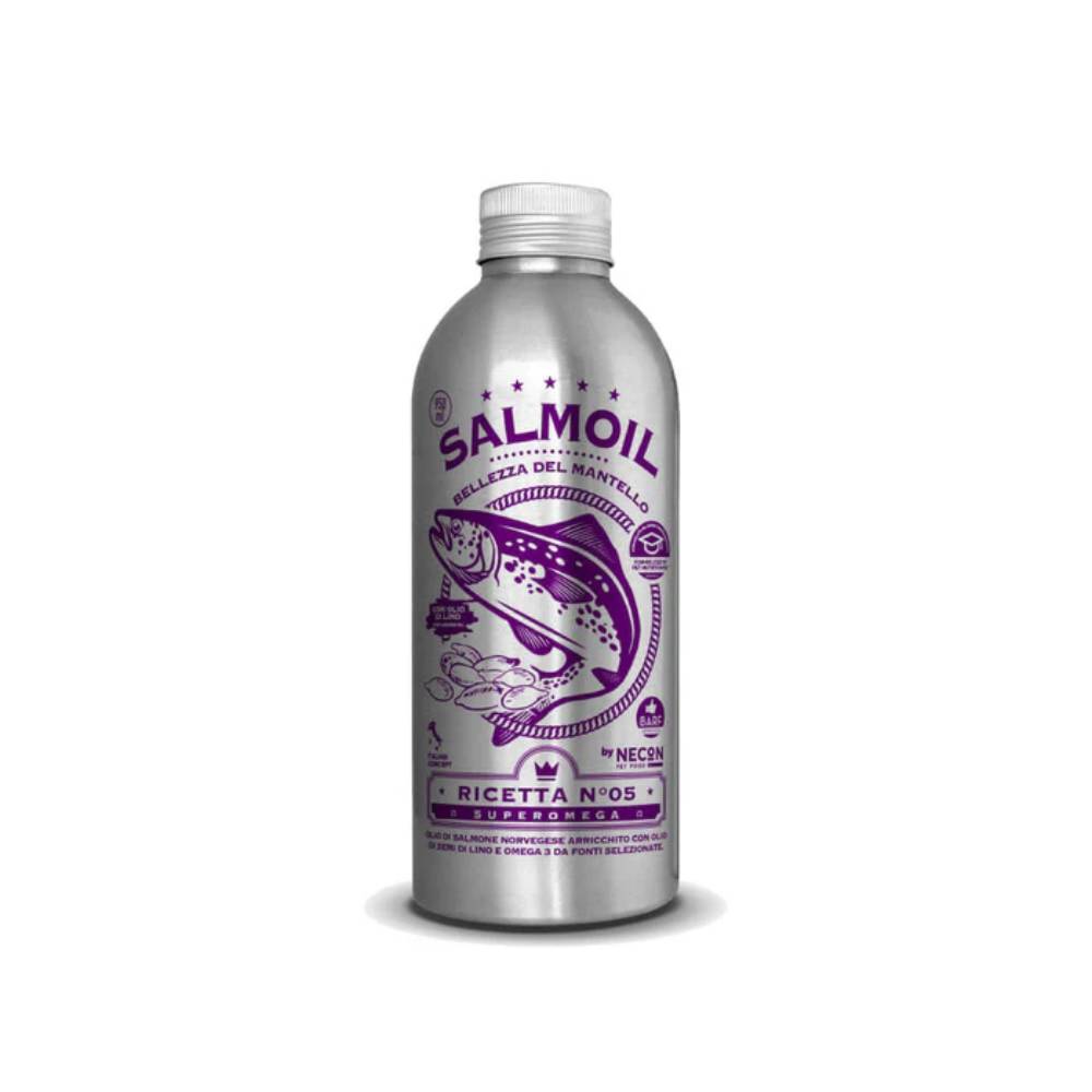Salmoil Fish Oil Skin Coat Beauty 500ml for Dog & Cat