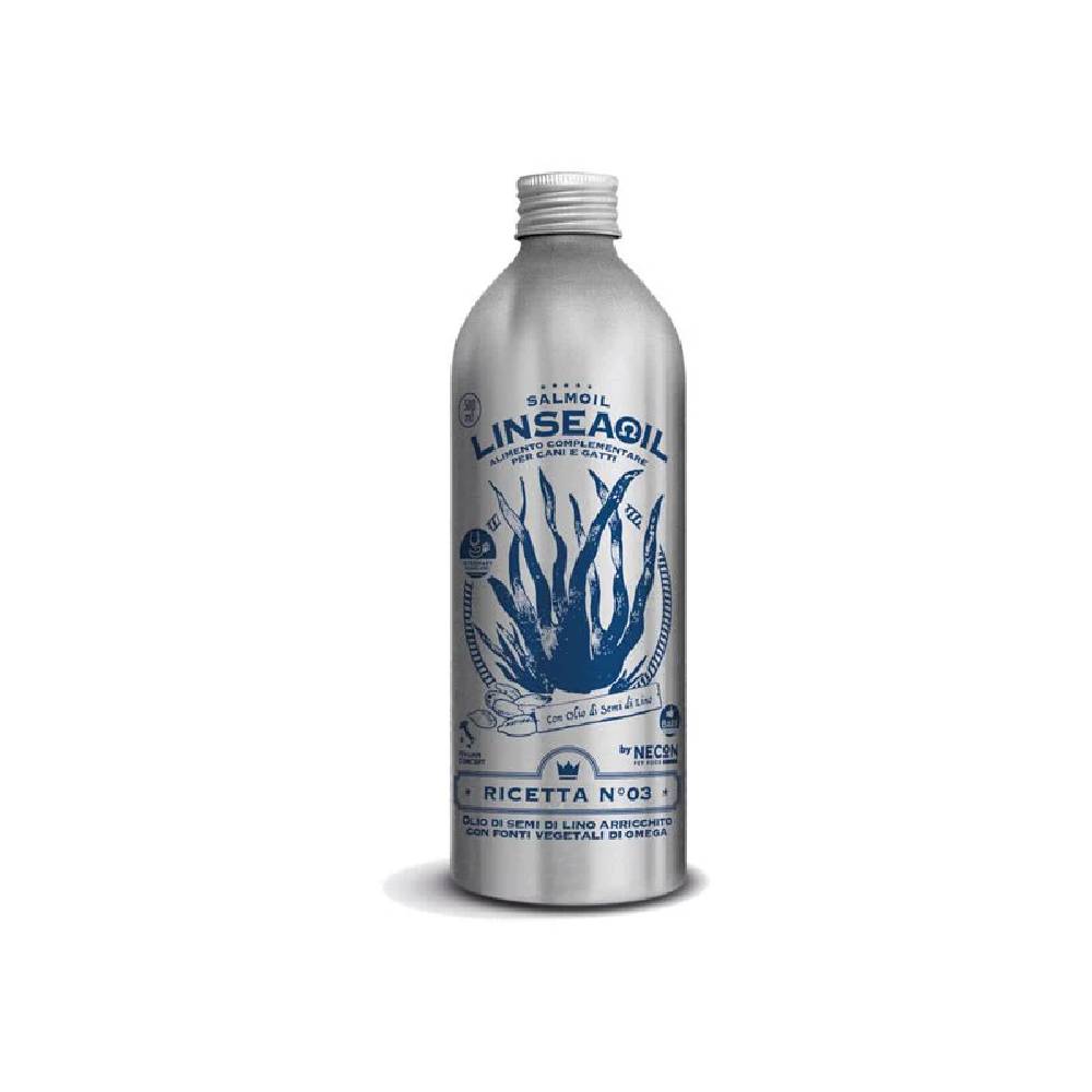 Salmoil Flaxseed Oil Vegan Omega 3 250ml for Dog & Cat