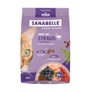 Sanabelle Life Ostrich Adult Dry Cat Food 400g bag front view