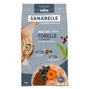 Sanabelle Life Trout Adult Dry Cat Food 2kg bag front view
