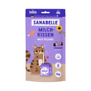 Sanabelle Milk Pillows Crunchy Cat Treats 55g pack front view