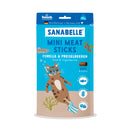 Sanabelle Mini Meat Sticks Trout & Lingonberries Cat Treats 55g pack front view