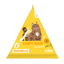 Sanabelle Shiny Hair Snack Cat Treats 20g pack front view