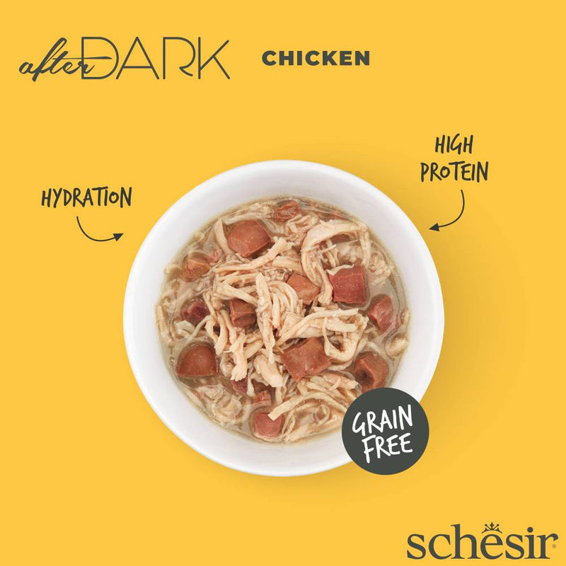 Schesir Cat After Dark Chicken 80g