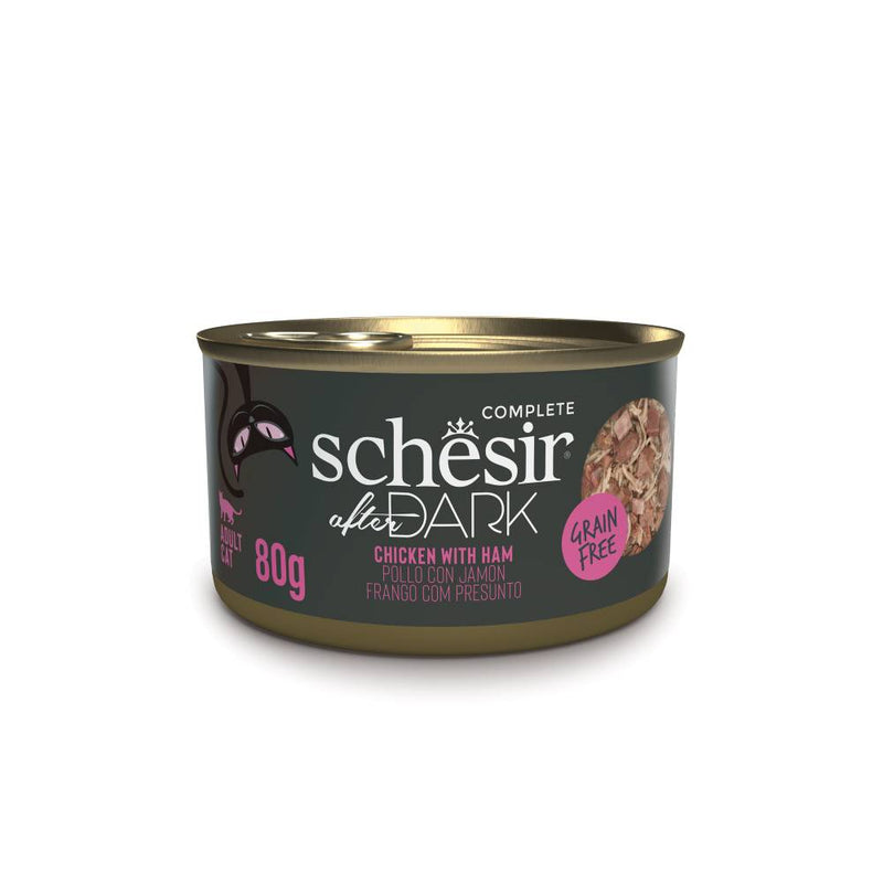 Schesir Cat After Dark Chicken With Ham 80g