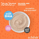 Schesir Cat Baby Pouch Mousse Salmon And Chicken 70g