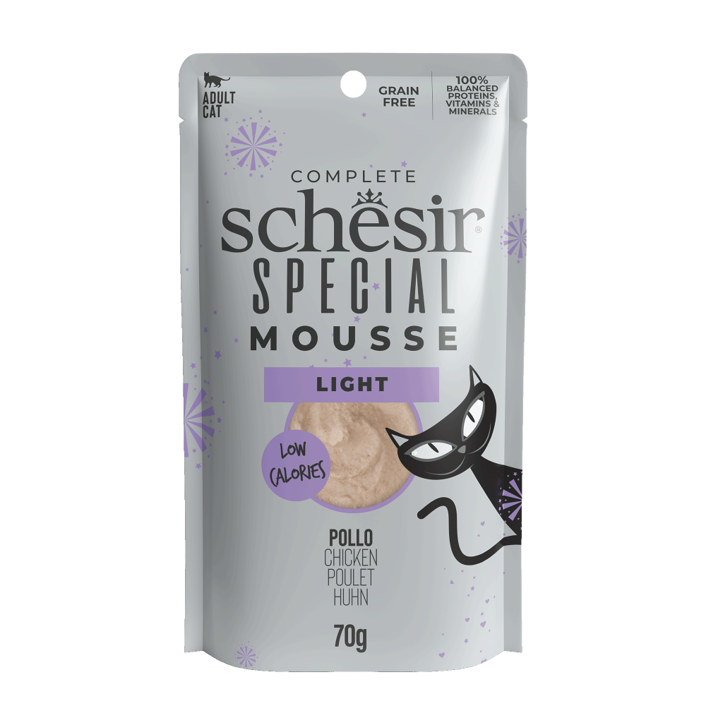 Schesir Cat Pouch Special Mousse Light Chicken 70g