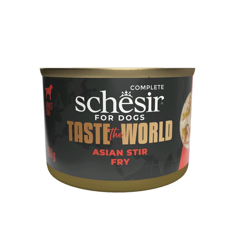 Schesir Dog Taste The World Asian Stir Fry 150g