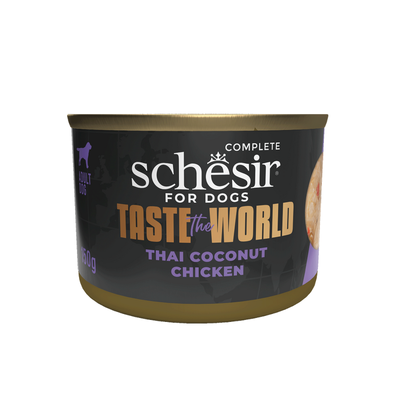 Schesir Dog Taste The World Thai Coconut Chicken 150g