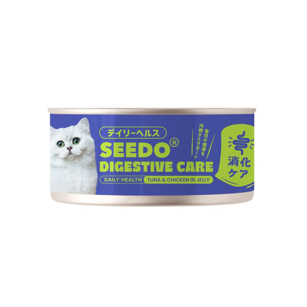 Seedo Daily Health Digestive Care Tuna & Chicken in Jelly 80g