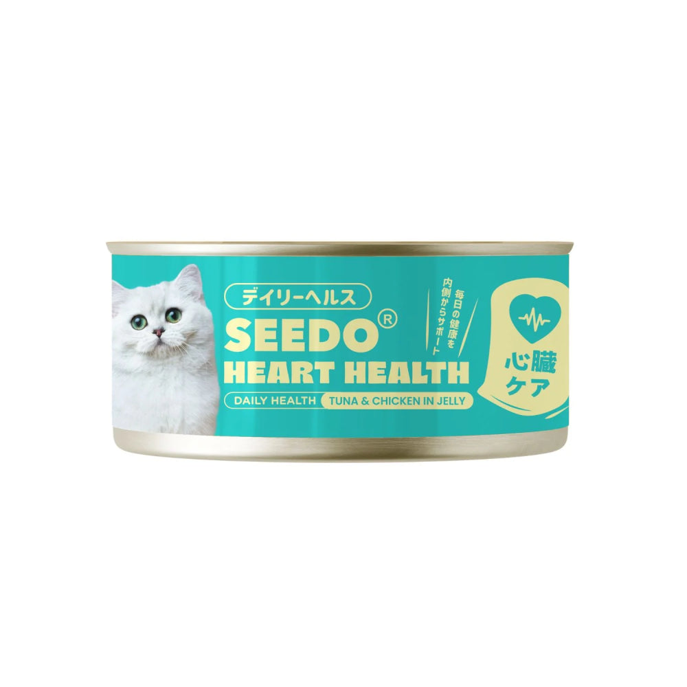 Seedo Daily Health Heart Health Tuna & Chicken in Jelly 80g