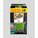 Sheba Cat Pouch Tuna Value Pack 70g x 6
