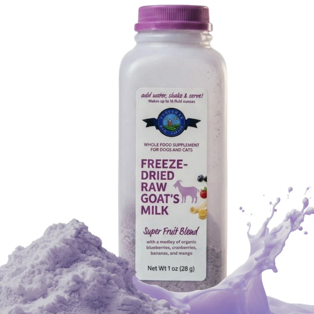 Shepherd Boy Farms Freeze Dried Raw Goat Milk Super Fruit Blend 1oz